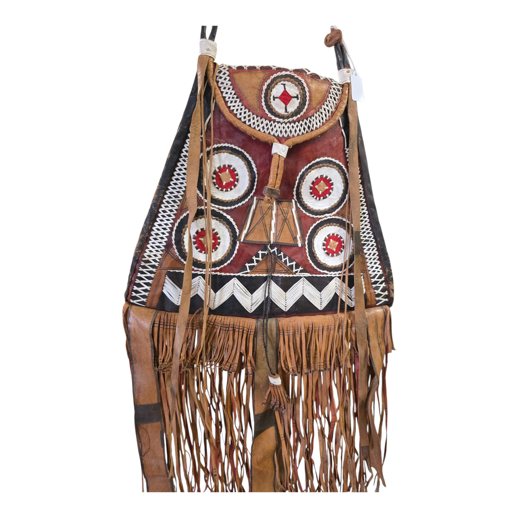 Leather Fringe Bag