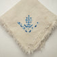 Vintage Hand-Embroidered Linen Napkin - Set of 2
