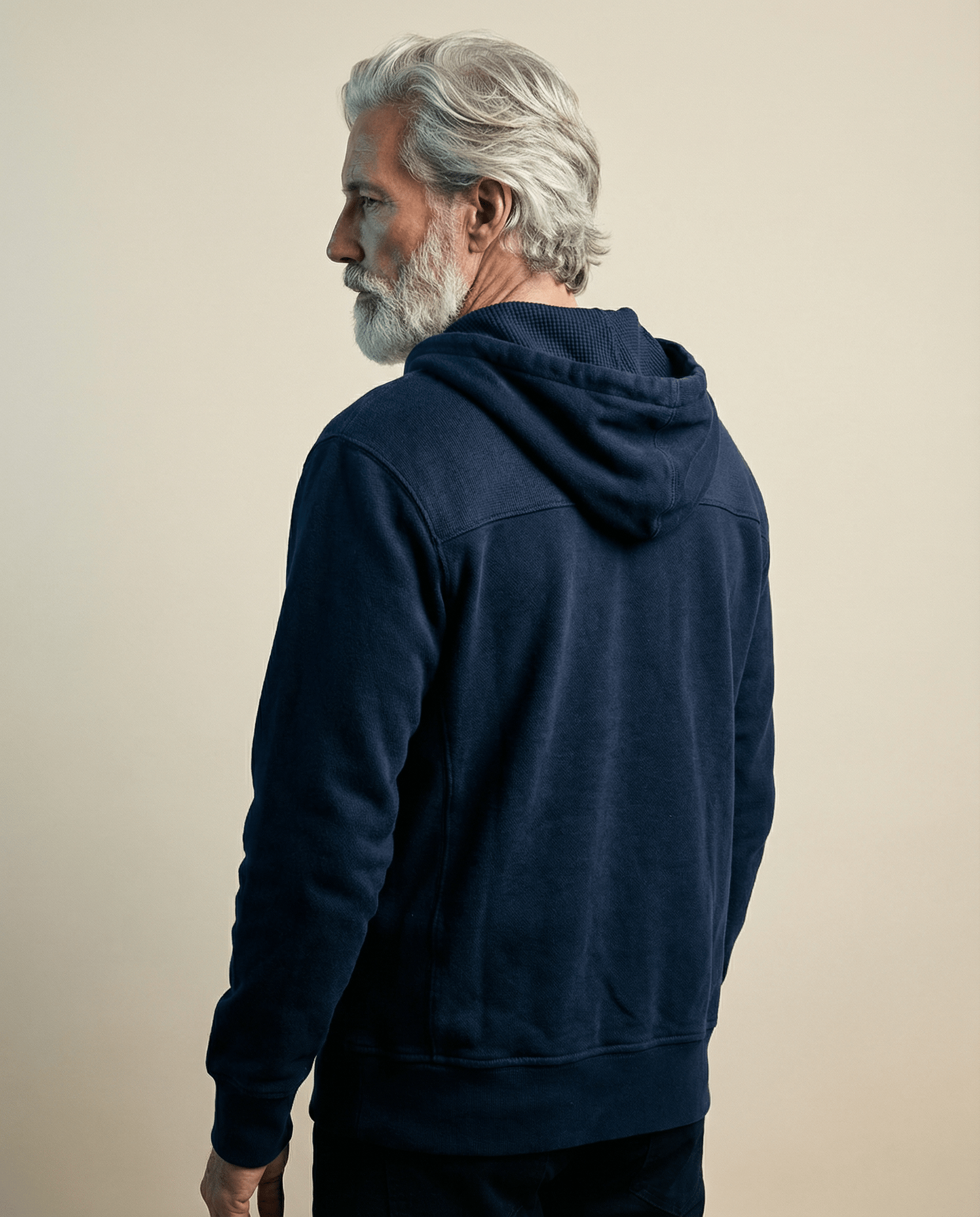 Polo Ralph Lauren Full-Zip Fleece Hoodie – Navy (Size M)