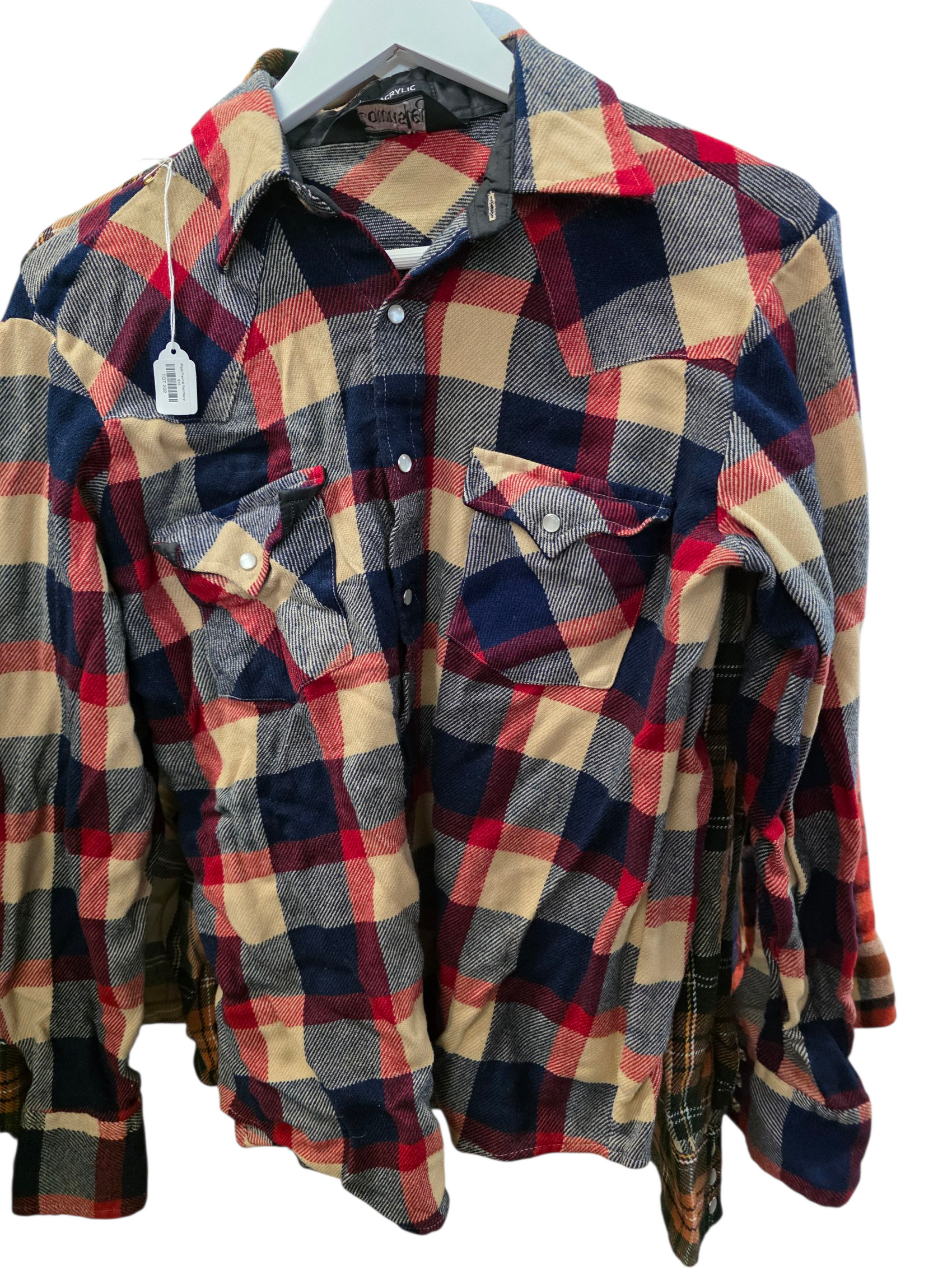 Plaid Flannel Navy/Red
