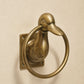 Vintage Brass Duck Towel Ring