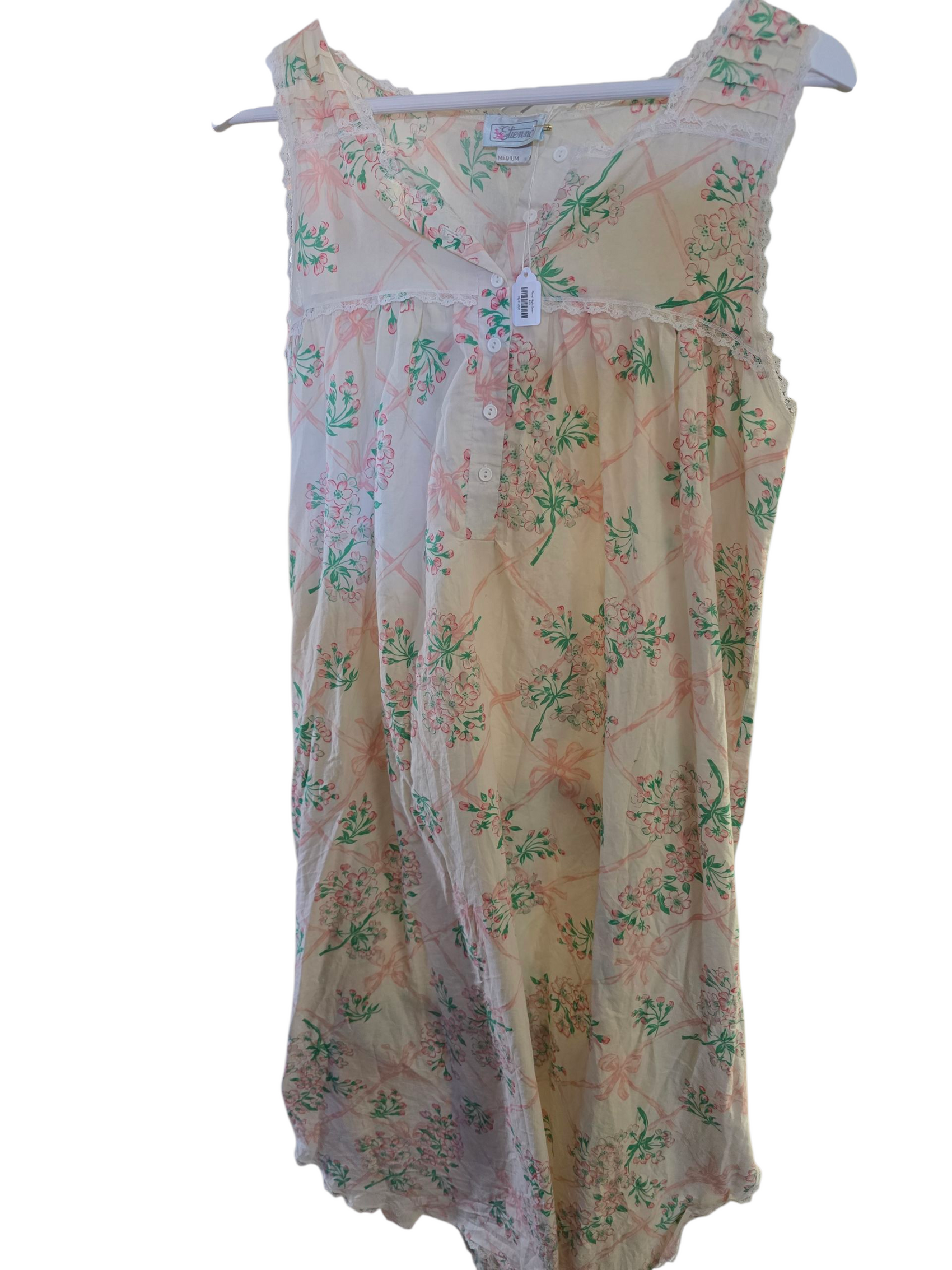 Floral Night Gown