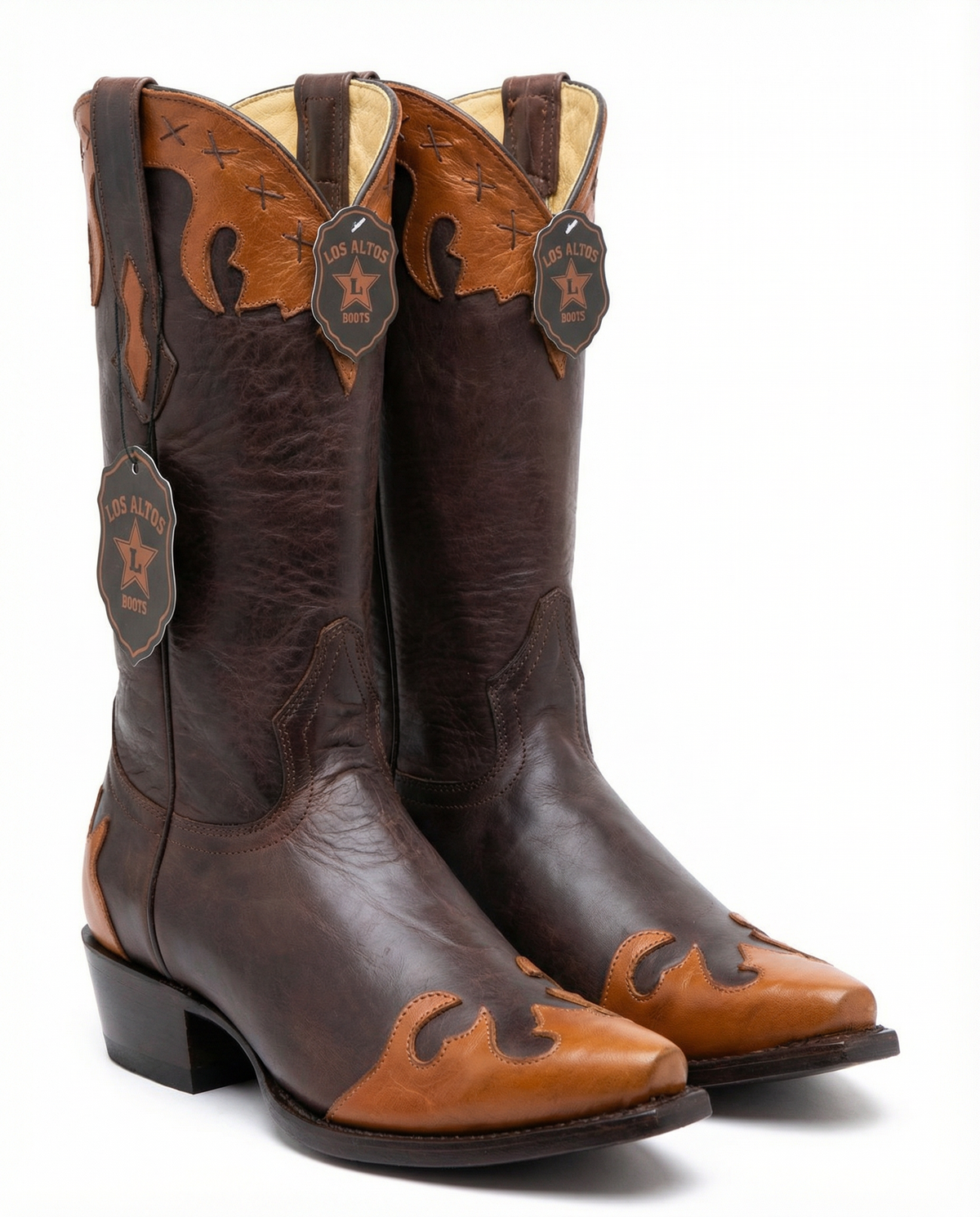 Los Altos Leather Western Boots – Size 8.5 Women’s – That Old Thing