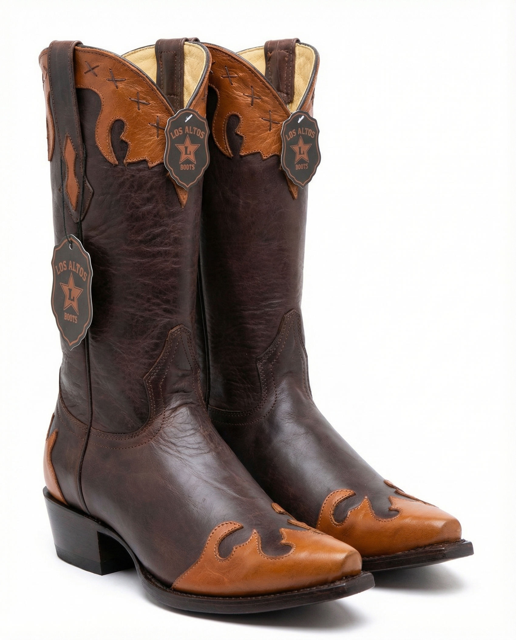 Los Altos Leather Western Boots – Size 8.5 Women’s
