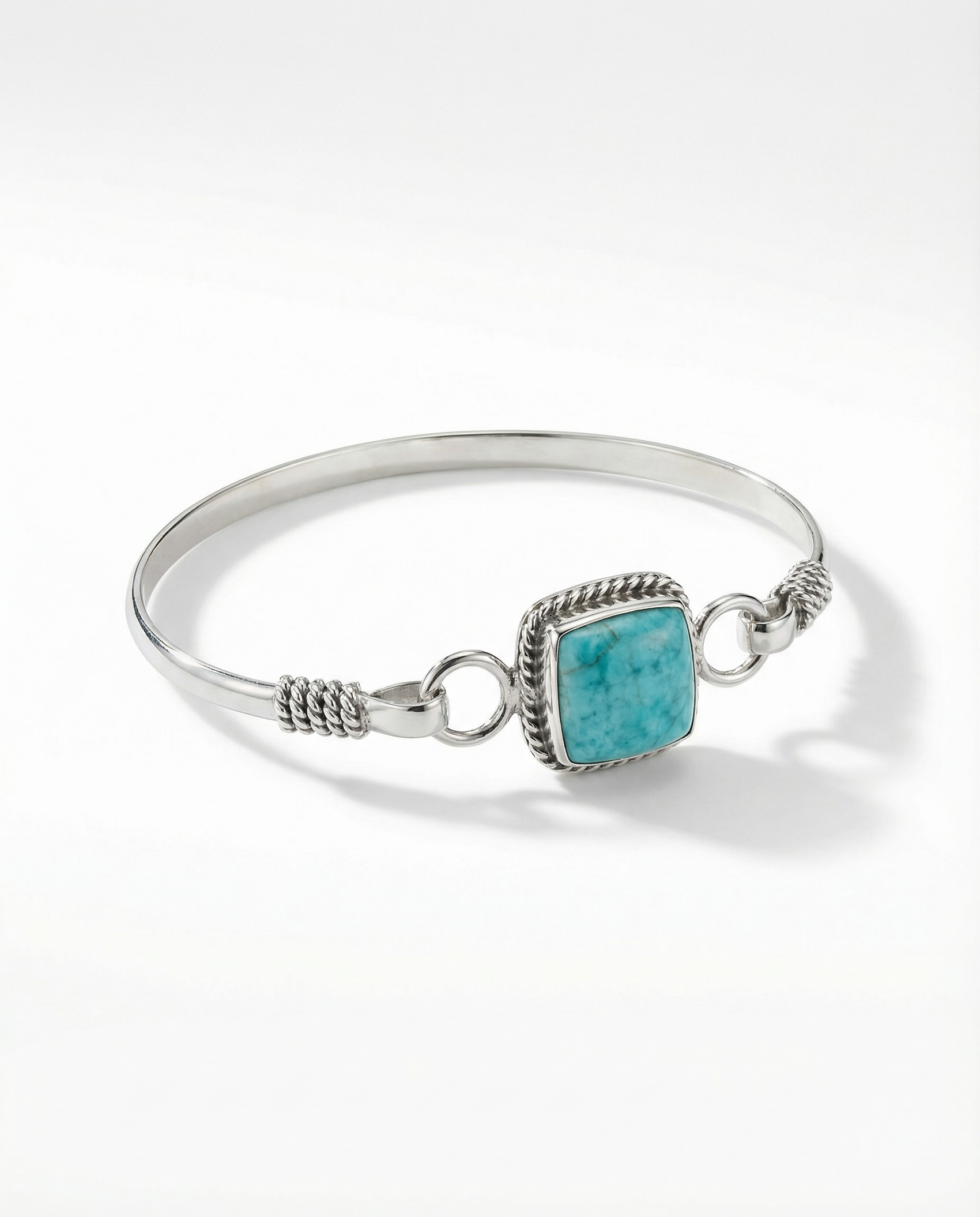 Larimar Sterling Silver Cuff Brace