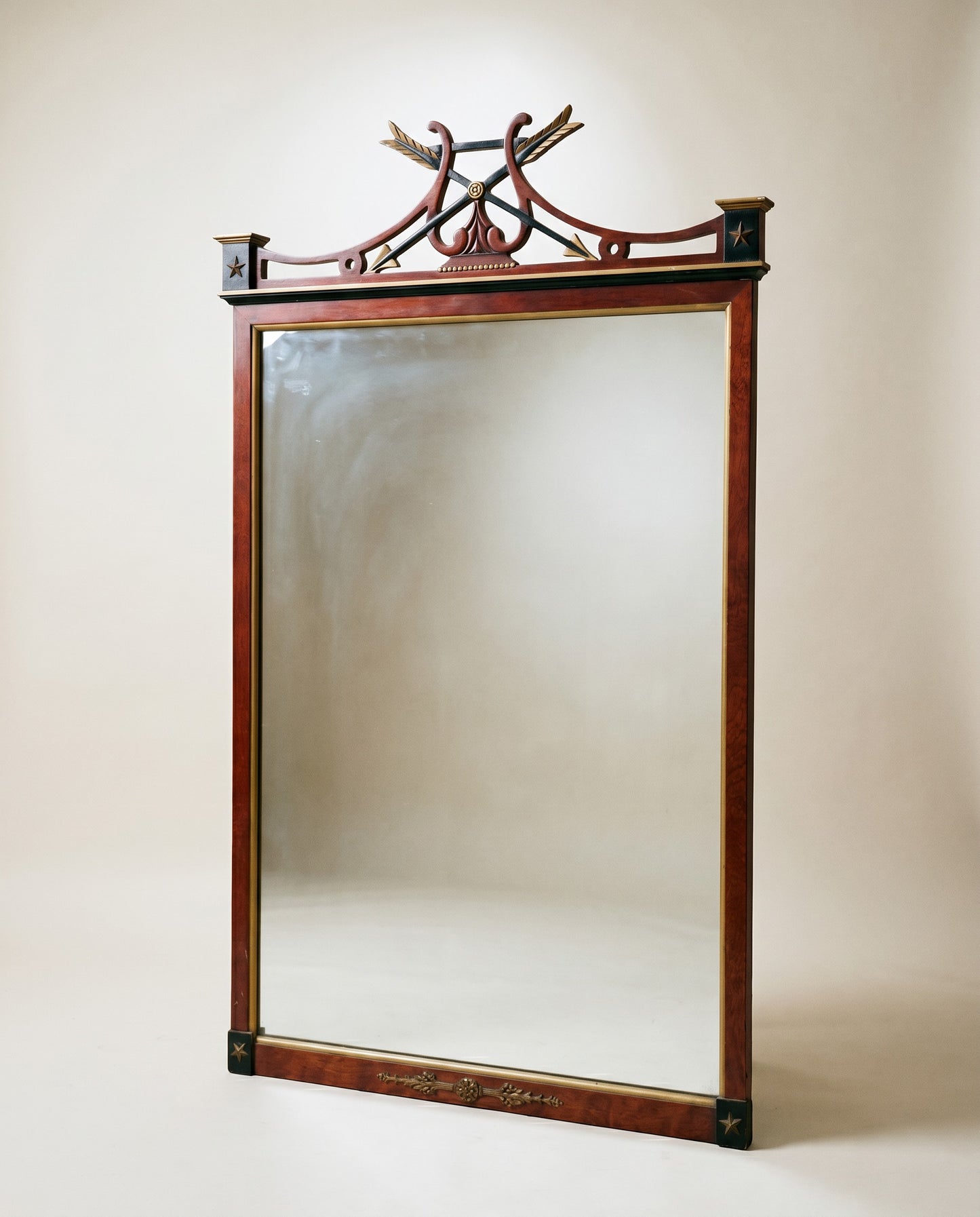 Federal Style Eagle & Arrows Wall Mirror