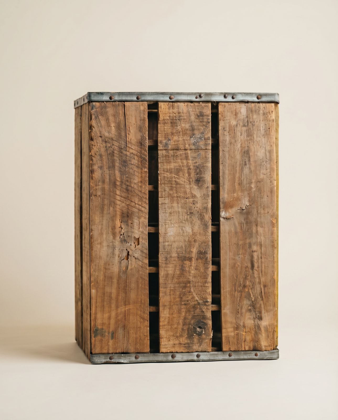Vintage Coca-Cola Wooden Bottle Crate – Yellow Drink Coca-Cola Advertising Case