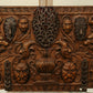 Antique Hand-Carved Mythical Panel