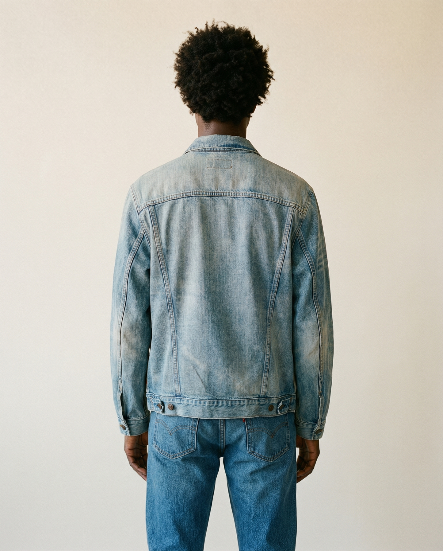 Denim & Supply Ralph Lauren Americana Flag Denim Jacket — Size XXL