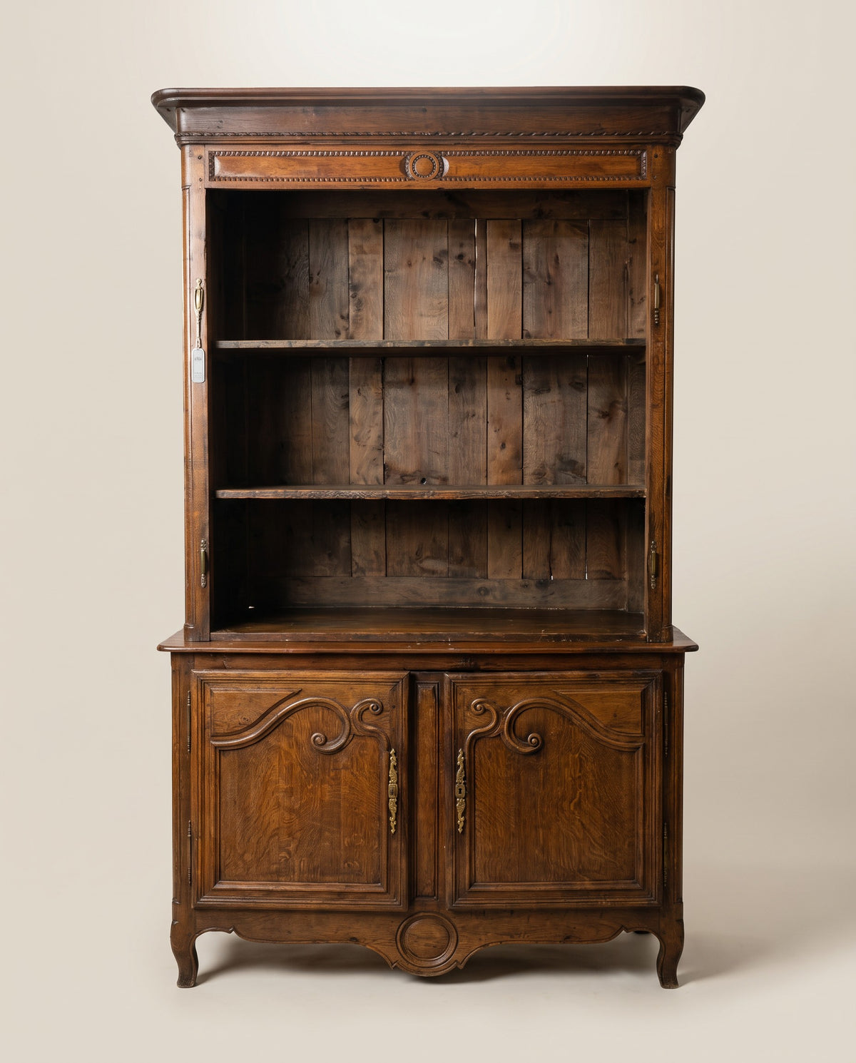 Antique French Oak Deux-Corps Cupboard