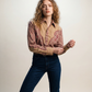 Vintage Paisley Western Button-Up Shirt - M