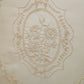 Vintage Ivory Lace & Embroidered Accent Pillow