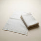 Set of 6 Vintage Linen Hemstitched Dinner Napkins