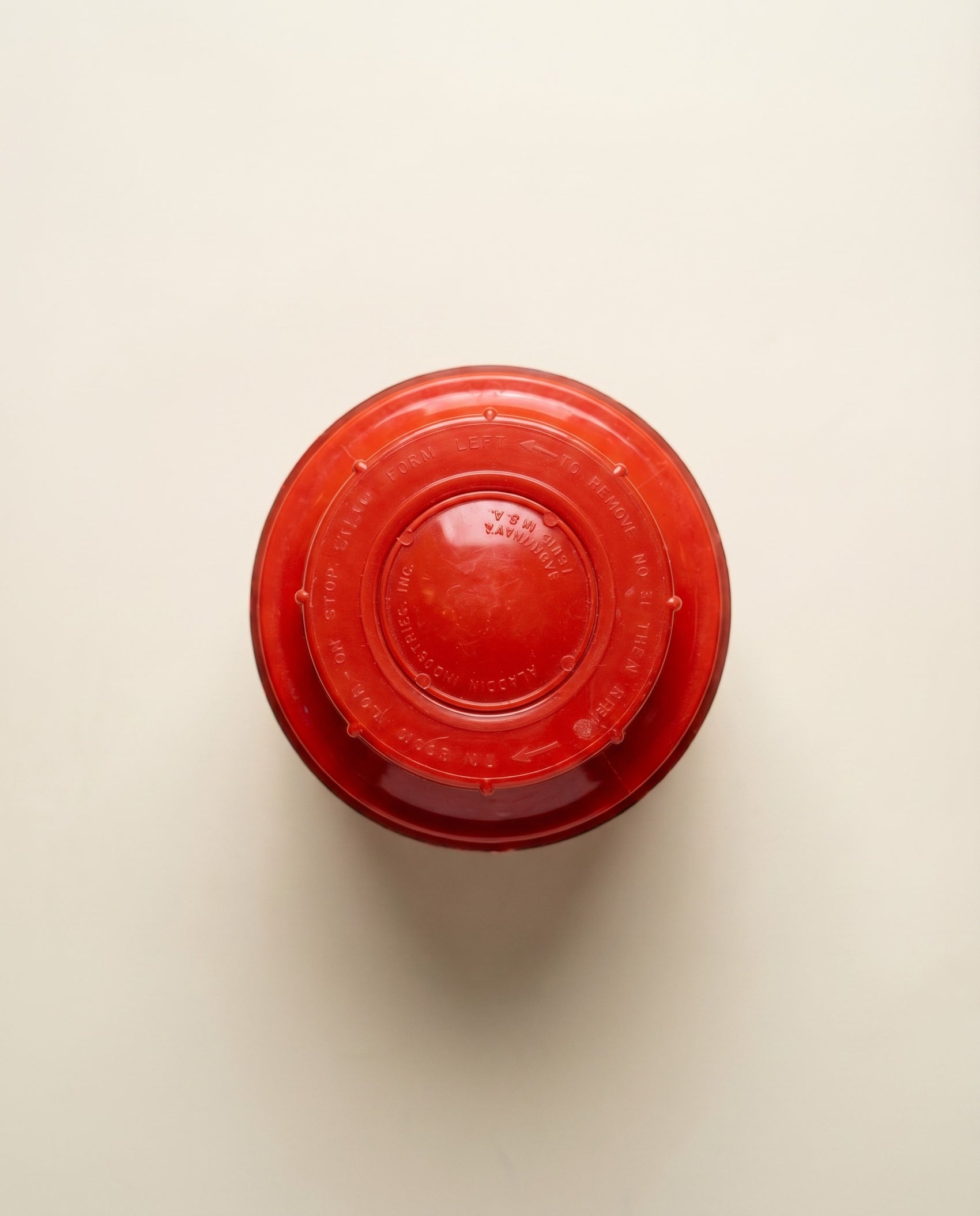 Vintage Aladdin Plaid Thermos Bottle – Red Tartan Picnic Thermos (Quart Size)