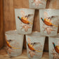 Vintage Pheasant Highball Glasses — Set of 6