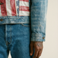Denim & Supply Ralph Lauren Americana Flag Denim Jacket — Size XXL