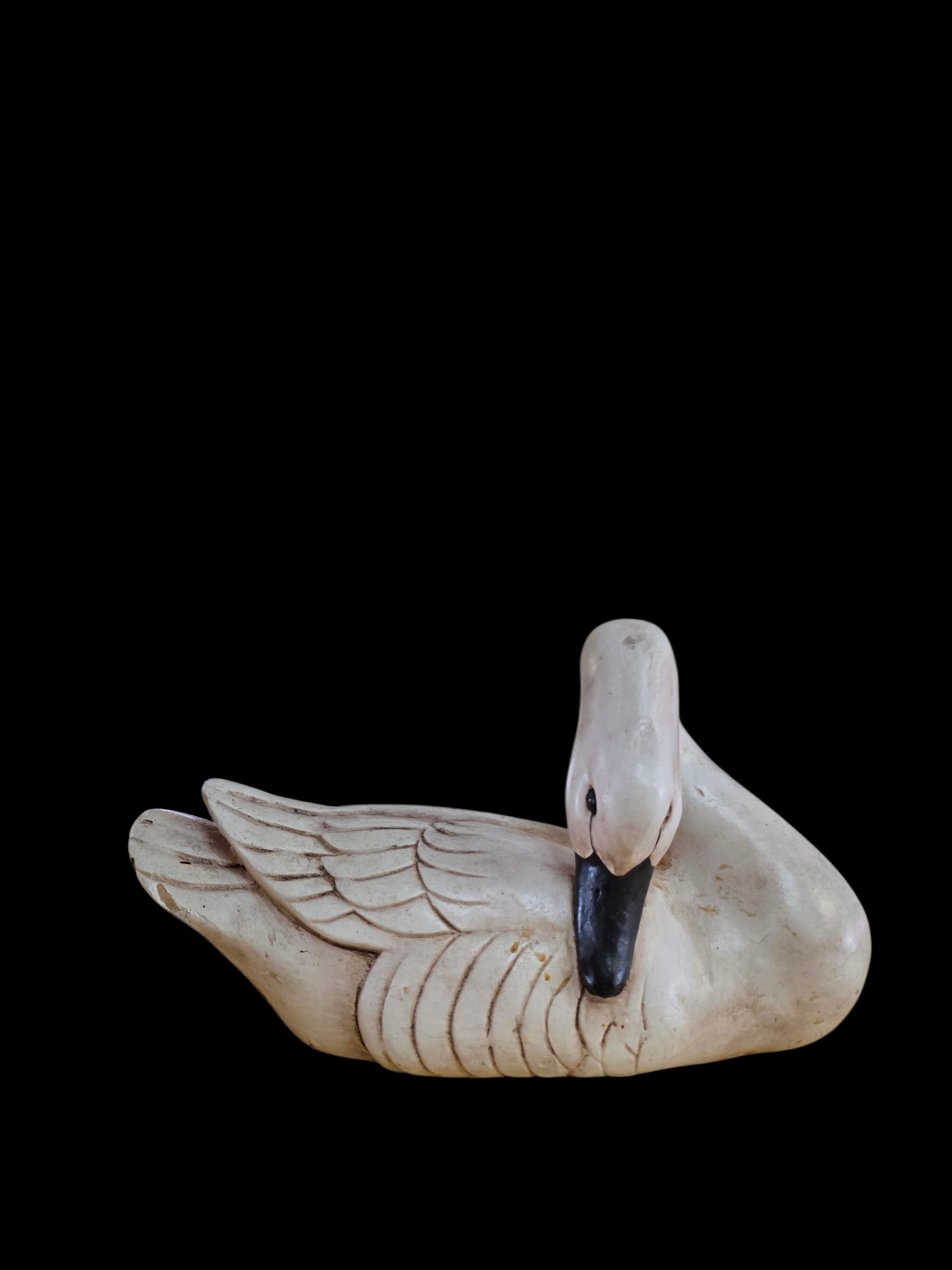 Carved Swan