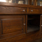 Antique Oak Sideboard with Mirror Back