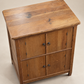 Antique Oak Four-Door Utility Cabinet