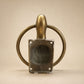 Vintage Brass Duck Towel Ring
