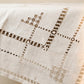 Vintage Linen Cutwork Tablecloth & Napkin Set (5 Piece Set)