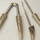 Vintage Antler-Handled Tool Set (3 Pieces)