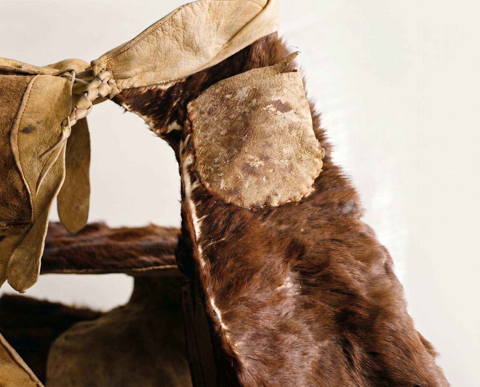 Turn-of-the-Century Hair-On Hide Short Chaps (Chapettes)