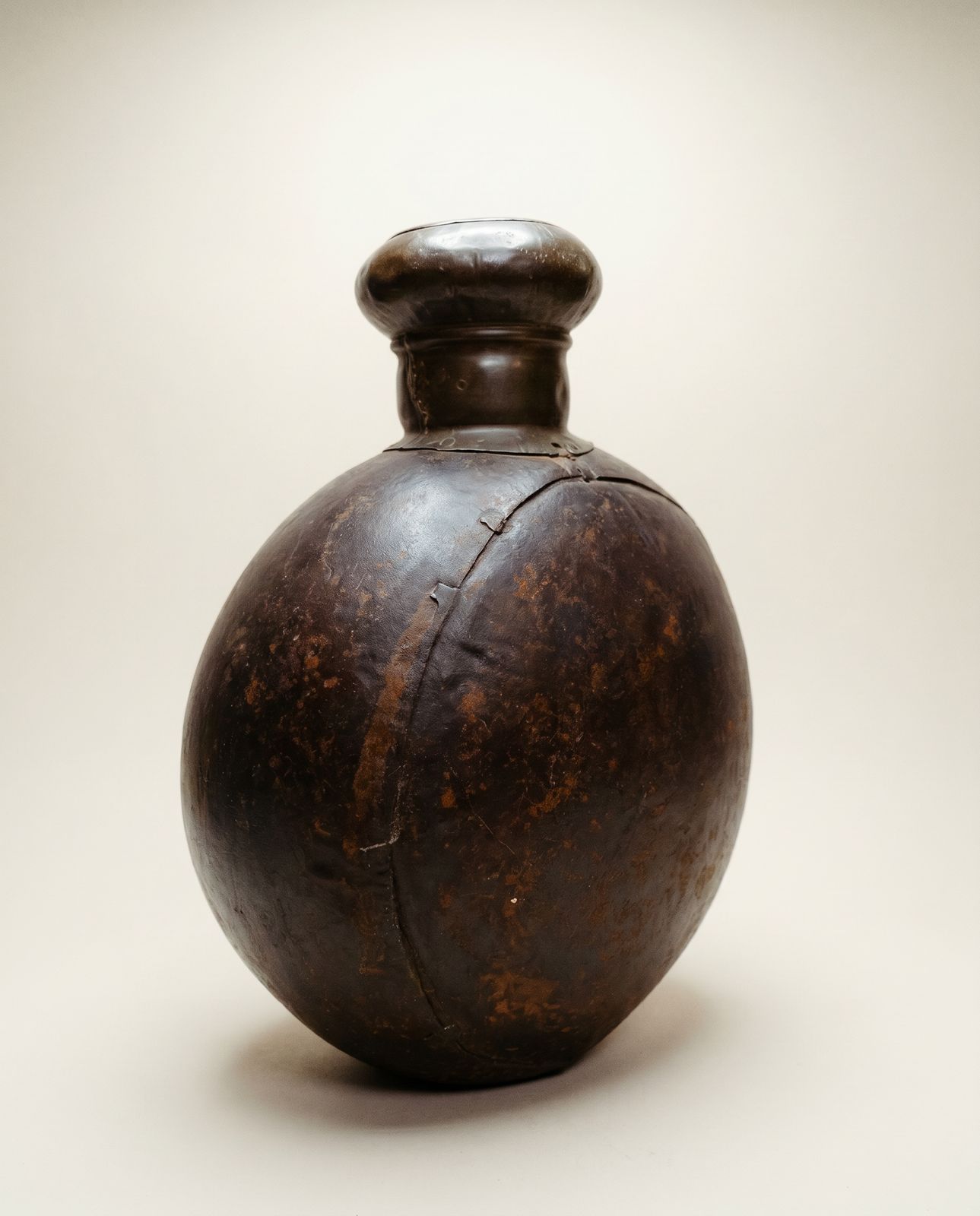 Antique Hand-Hammered Copper Vessel
