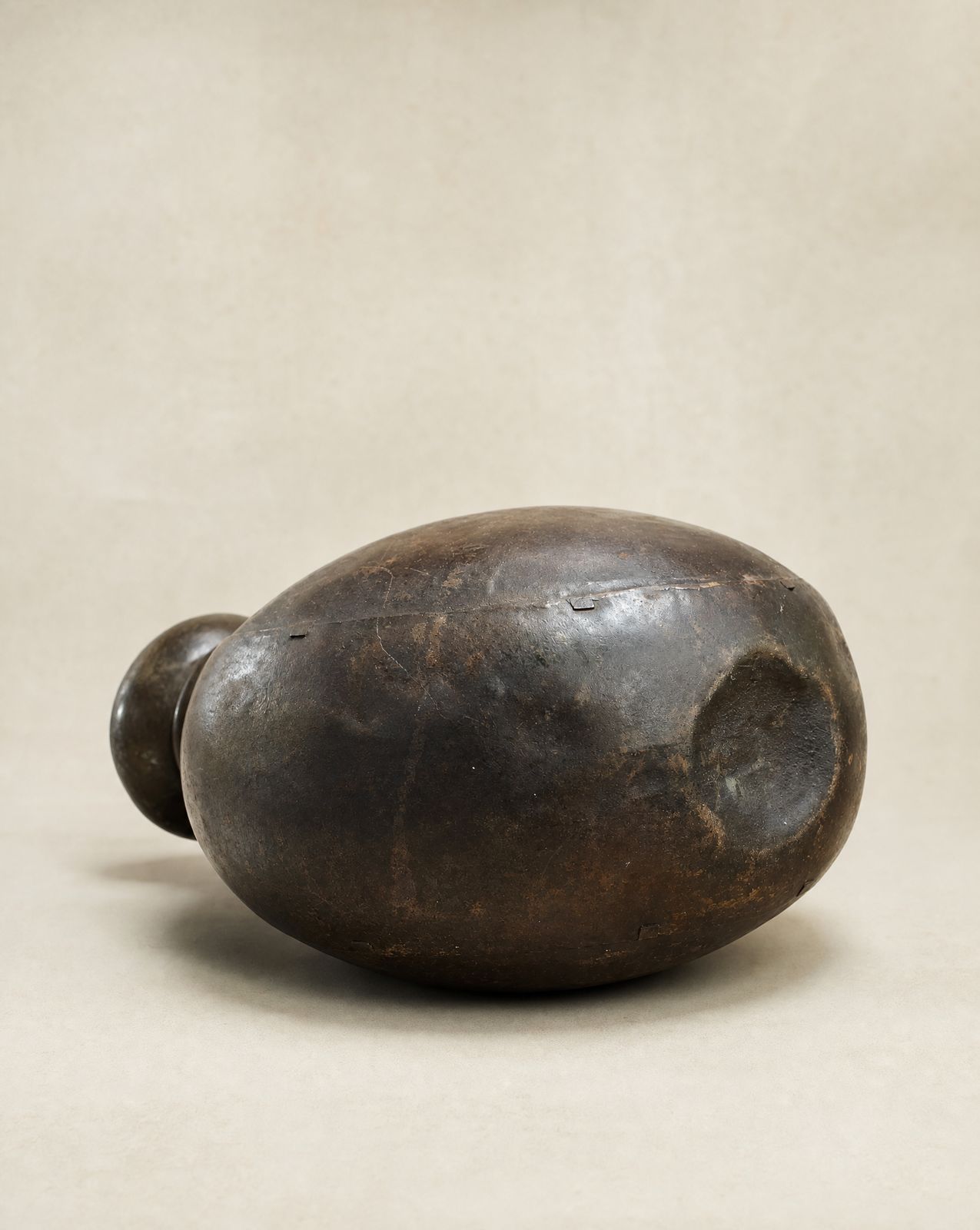 Antique Hand-Hammered Copper Vessel
