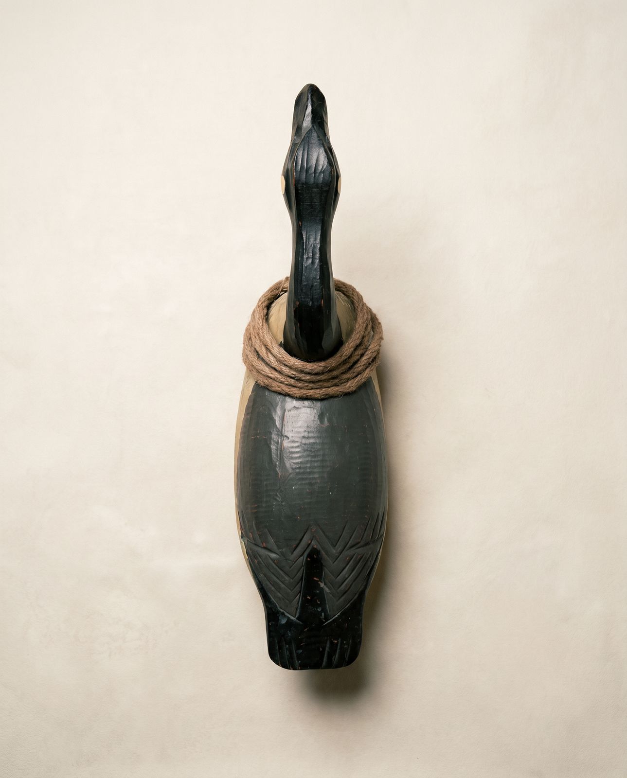 Vintage Decorative Wooden Canada Goose