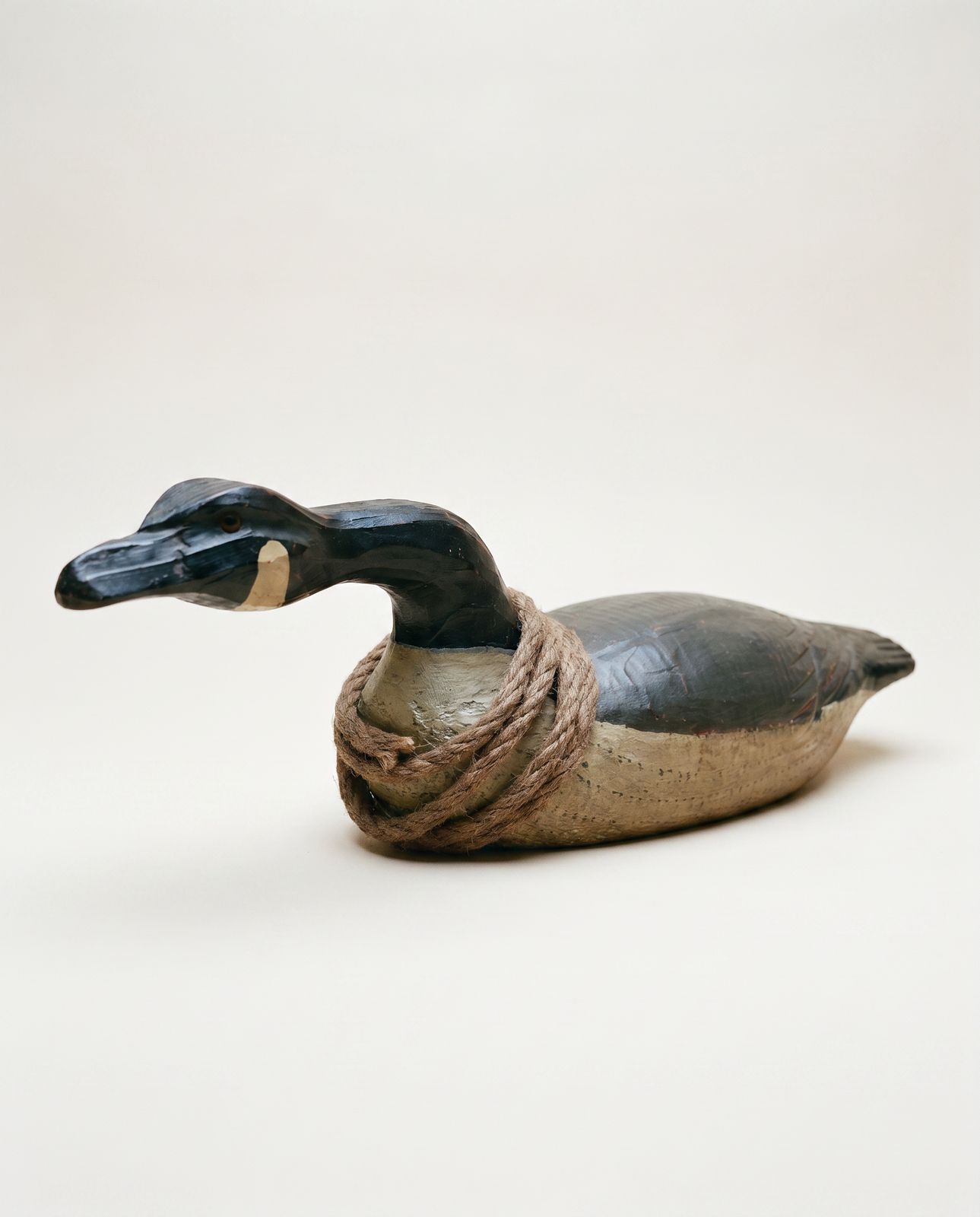 Vintage Decorative Wooden Canada Goose