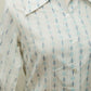 Vintage 1970s Printed Cotton Blouse with Western Collar