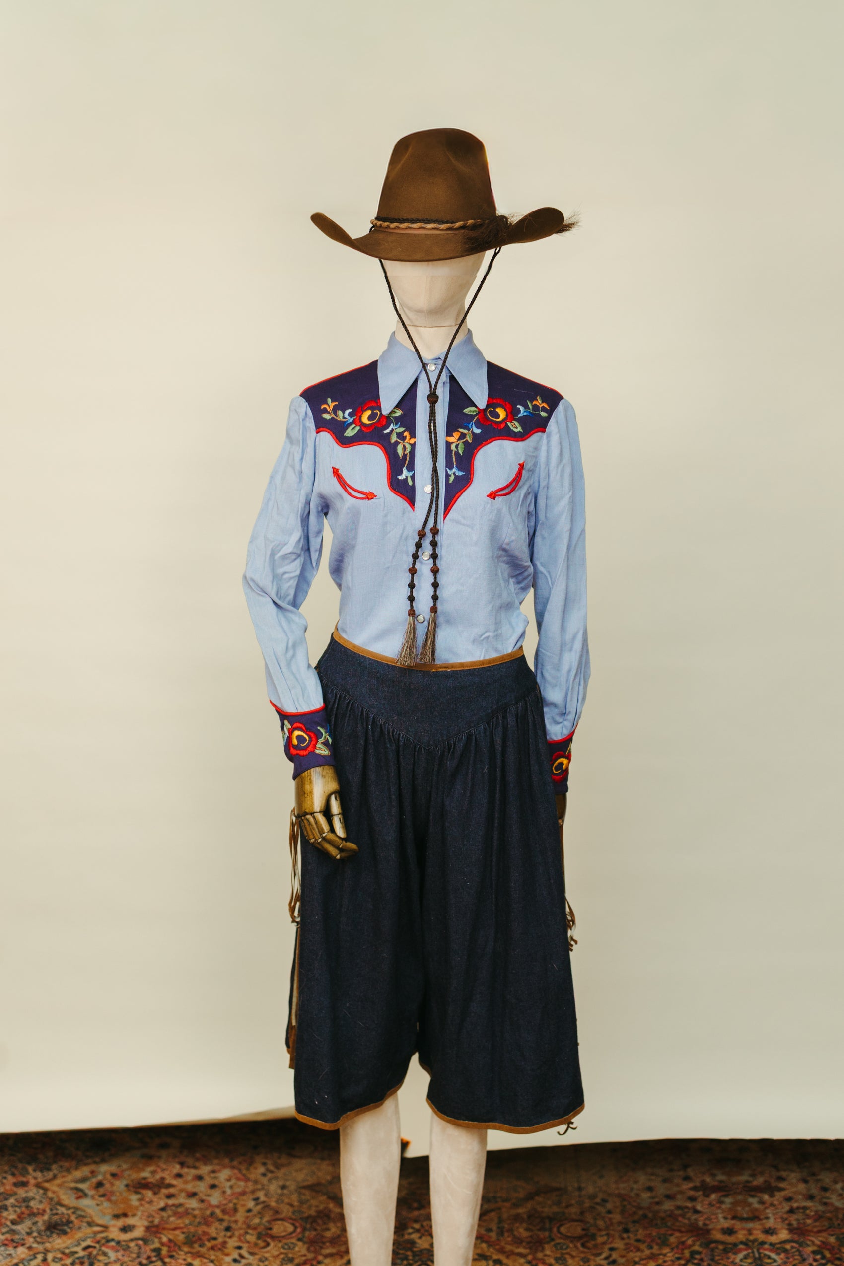 Vintage 1970s Embroidered Western Cowgirl Shirt *COMING SOON*