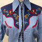 Vintage 1970s Embroidered Western Cowgirl Shirt *COMING SOON*