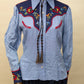 Vintage 1970s Embroidered Western Cowgirl Shirt *COMING SOON*