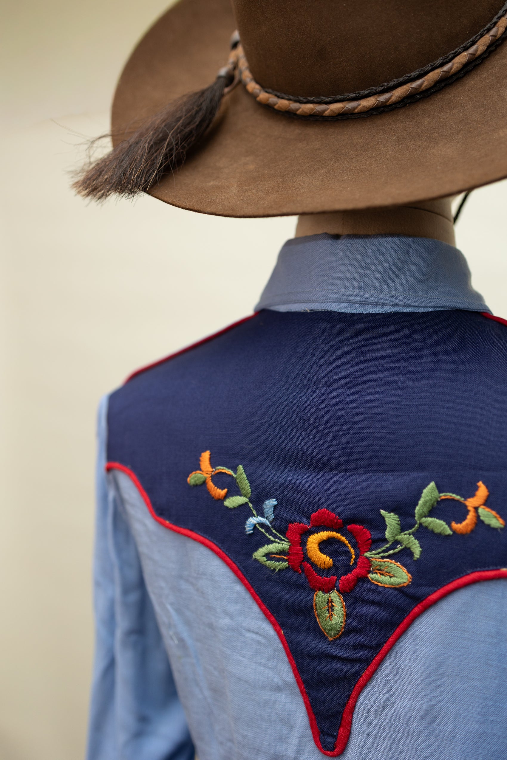 Vintage 1970s Embroidered Western Cowgirl Shirt *COMING SOON*