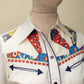 1970s Patchwork Western Shirt – Small