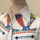 1970s Patchwork Western Shirt – Small