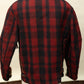 Vintage Wool Buffalo Plaid Jacket – Red & Black Lumberjack Style