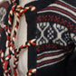 Vintage Hand-Knit Nordic Wool Cardigan