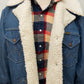 Vintage Wrangler Sherpa-Lined Denim Jacket – Western Ranchwear Classic