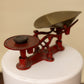 Vintage Red Cast Iron Kitchen Scale *COMING SOON*