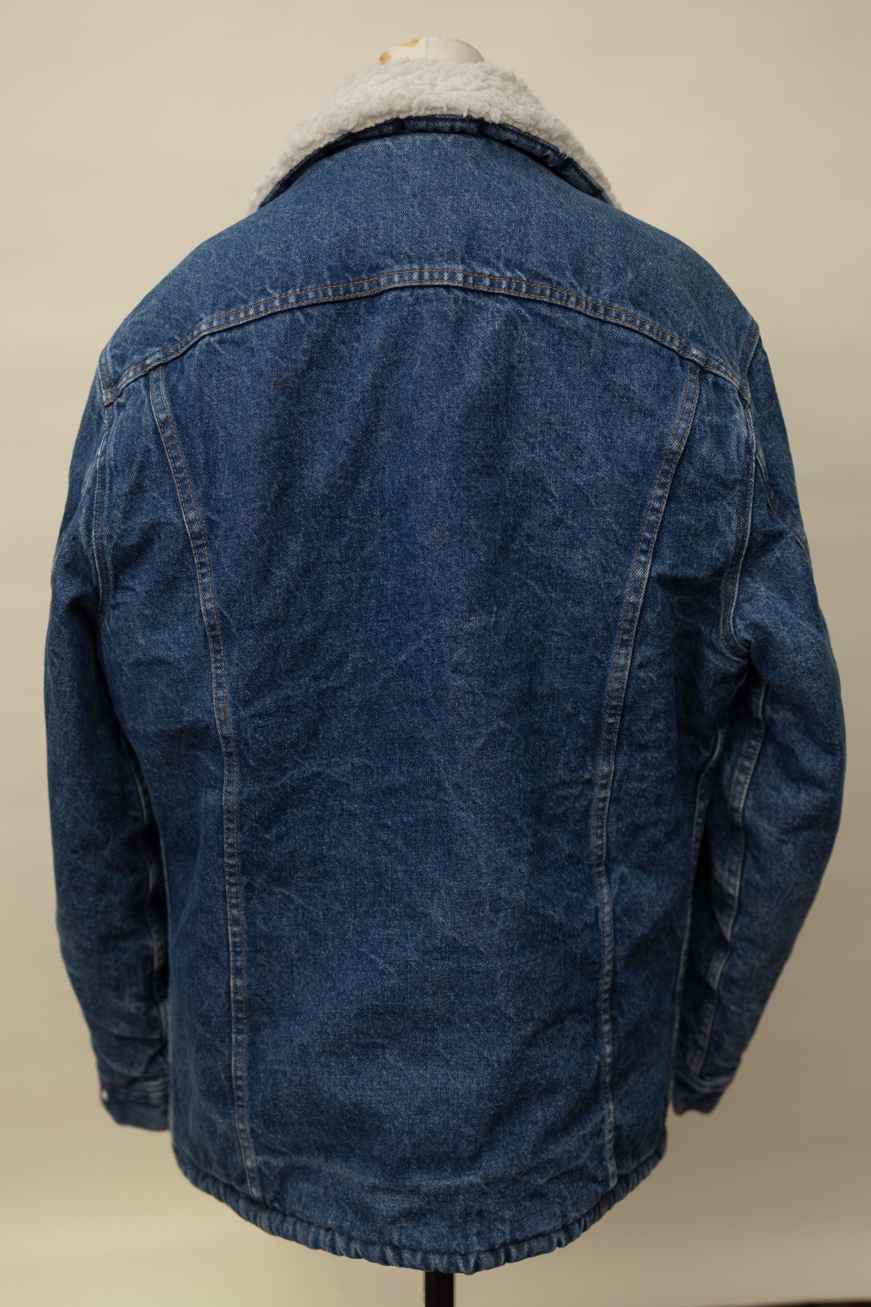 Vintage Levi’s Sherpa-Lined Denim Jacket