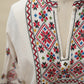 Vintage Hand-Embroidered Eastern European Peasant Blouse