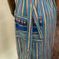 Vintage Striped Cotton Wrap Skirt with Tassel Trim *COMING SOON*