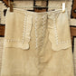 Vintage Suede Maxi Skirt with Whipstitch Detailing *COMING SOON*
