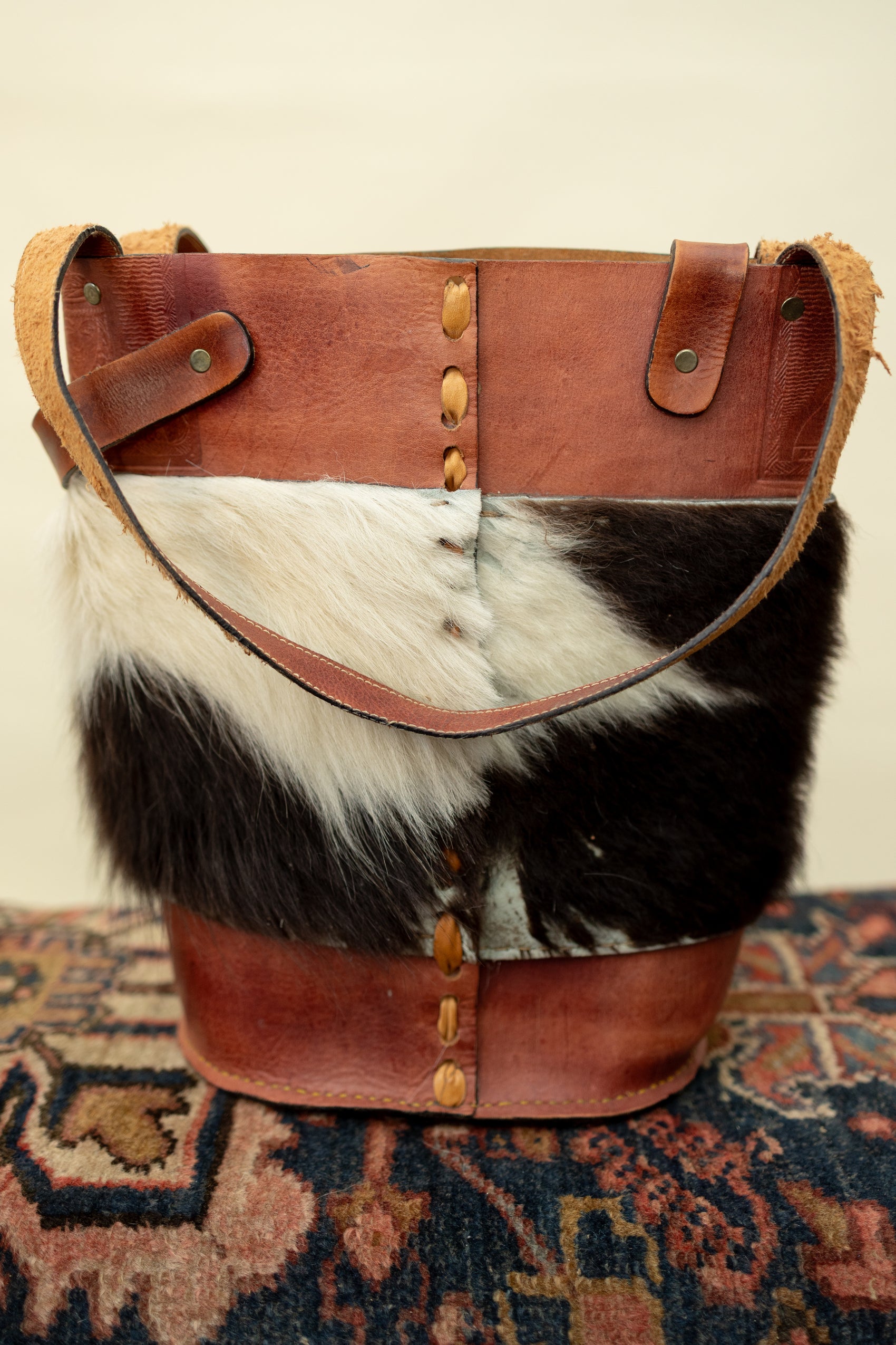 “Recuerdo de Chile” Cowhide & Leather Artisan Tote *COMING SOON*