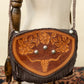Hand-Tooled Leather Western Crossbody with Longhorn & Floral Detail *COMIGN SOON*