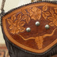 Hand-Tooled Leather Western Crossbody with Longhorn & Floral Detail *COMIGN SOON*
