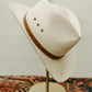 Outback Straws Panama-Style Western Hat with Perforated Leather Band *COMING SOON*